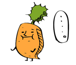 maybe carrot sticker #7888945
