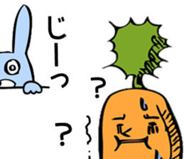 maybe carrot sticker #7888949