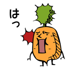 maybe carrot sticker #7888952