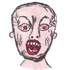 Bald man~the person loved from everyone~ sticker #7888967