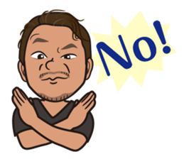 cool like dad sticker #7889295