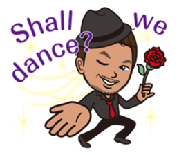 cool like dad sticker #7889302