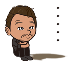 cool like dad sticker #7889318