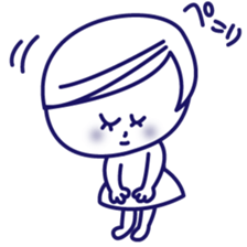 Parent and child a good friend sticker #7889430