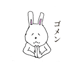 usagimen sticker #7889489