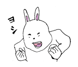 usagimen sticker #7889491