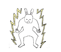 usagimen sticker #7889502