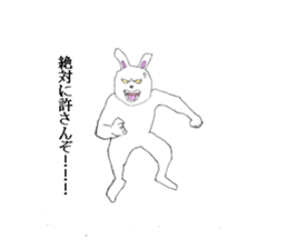 usagimen sticker #7889504