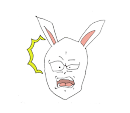 usagimen sticker #7889519