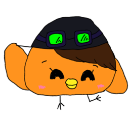 Pi-suke and friends STICKERS sticker #7889453