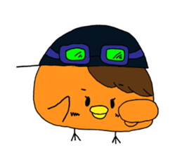 Pi-suke and friends STICKERS sticker #7889472