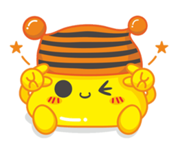 Bald pudding2 sticker #7889868