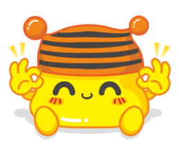 Bald pudding2 sticker #7889869