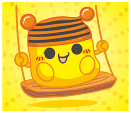 Bald pudding2 sticker #7889871