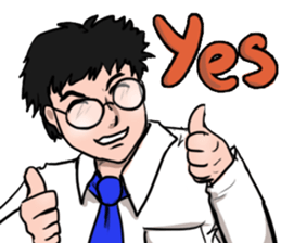 Mindy's office life sticker #7890007