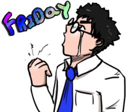 Mindy's office life sticker #7890016