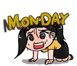 Mindy's office life sticker #7890018