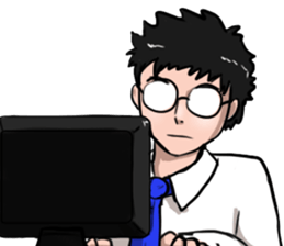 Mindy's office life sticker #7890019