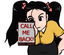 Mindy's office life sticker #7890024