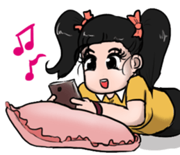 Mindy's office life sticker #7890025