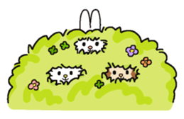 Daily life in Mori Mori Forest sticker #7890292