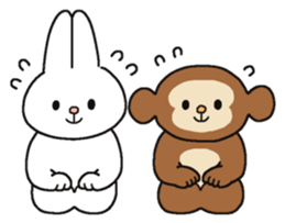 Daily life in Mori Mori Forest sticker #7890299