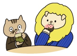 Daily life in Mori Mori Forest sticker #7890303