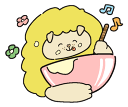 Daily life in Mori Mori Forest sticker #7890308