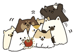 Daily life in Mori Mori Forest sticker #7890318