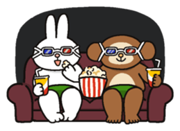 Daily life in Mori Mori Forest sticker #7890322