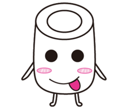 Marshmallow mimi sticker #7890607
