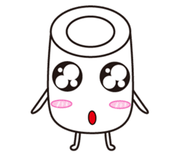 Marshmallow mimi sticker #7890608