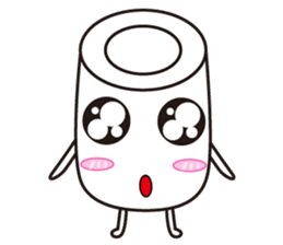 Marshmallow mimi sticker #7890608
