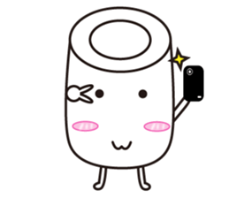 Marshmallow mimi sticker #7890610