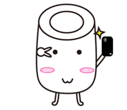 Marshmallow mimi sticker #7890610