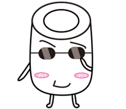 Marshmallow mimi sticker #7890611