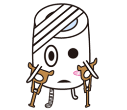 Marshmallow mimi sticker #7890612