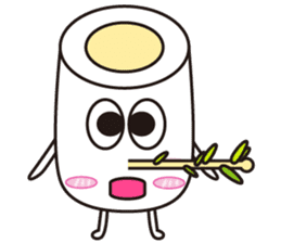 Marshmallow mimi sticker #7890613