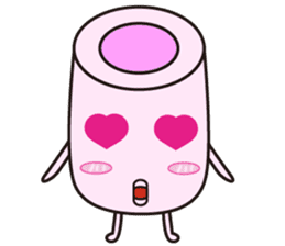 Marshmallow mimi sticker #7890616