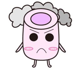 Marshmallow mimi sticker #7890617
