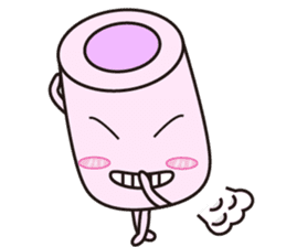 Marshmallow mimi sticker #7890619