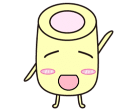 Marshmallow mimi sticker #7890624