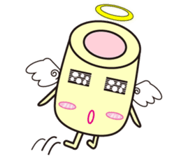 Marshmallow mimi sticker #7890625