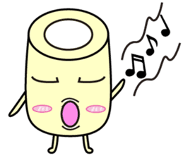 Marshmallow mimi sticker #7890626