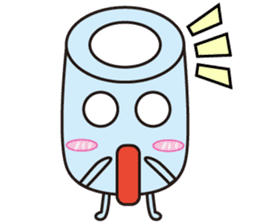 Marshmallow mimi sticker #7890635