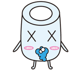 Marshmallow mimi sticker #7890636