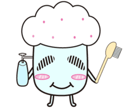 Marshmallow mimi sticker #7890637
