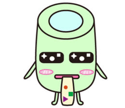 Marshmallow mimi sticker #7890643