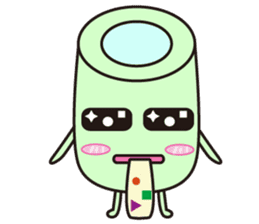 Marshmallow mimi sticker #7890643