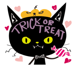 halloween night party sticker #7890725